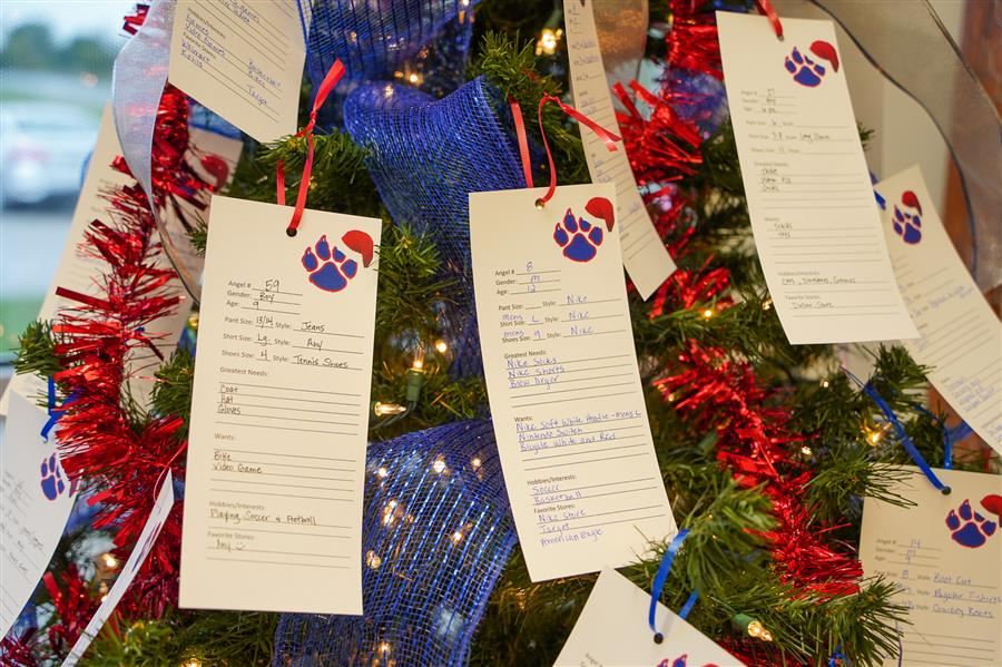  panther angel tree tags